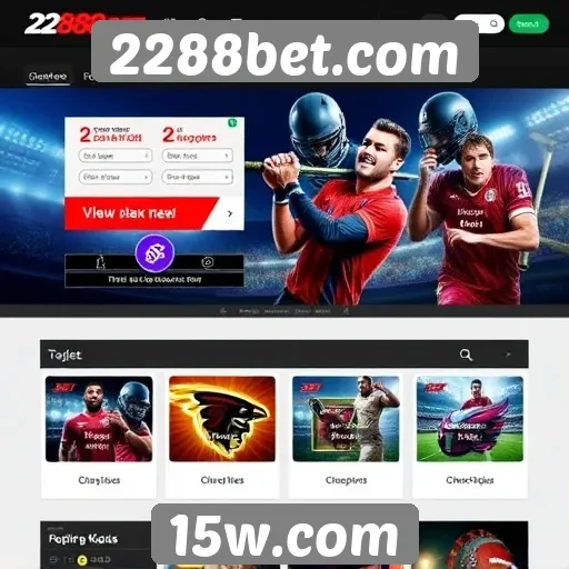 Opções de apostas esportivas no 2288bet